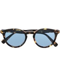 Oliver Peoples - Runde Romare Sonnenbrille - Lyst