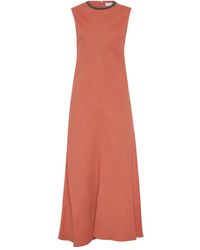 Brunello Cucinelli - Monili Midikleid Mit Kettendetail - Lyst
