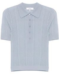 Chloé - Geribbeld Poloshirt - Lyst