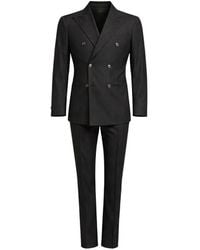 Franzese Collection - Brad Pitt Pinstriped Double-Breasted Suit - Lyst