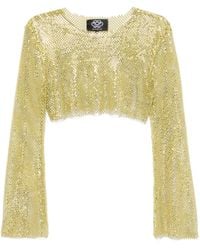 Santa Brands - Long-Sleeves Crop Top - Lyst
