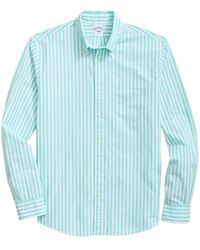 Brooks Brothers - Striped Button-Up Shirt - Lyst