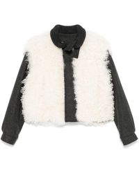 Plan C - Shearling Jacket - Lyst