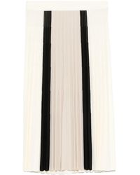Mrz - Jupe Mi-Longue À Design Colour Block - Lyst