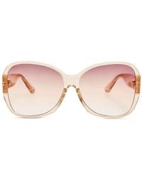 Linda Farrow - Oversized-Frame Sunglasses - Lyst