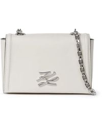 KARL LAGERFELD - Small K/Autograph Crossbody Bag - Lyst