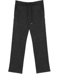 Moncler - Drawstring Tapered Trousers - Lyst