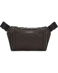 KARL LAGERFELD - K-Loom Leather Belt Bag - Lyst