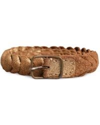 Ermanno Scervino - Braided Leather Belt - Lyst