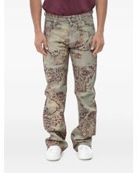 Off-White c/o Virgil Abloh - Tapestry-Print Jeans - Lyst