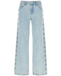 Cult Gaia - Elphie Embellished Jeans - Lyst