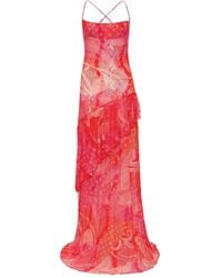 Donde Esteban - Toronja Layered Lace Maxi Dress - Lyst