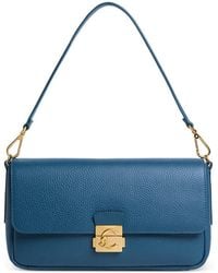 Coccinelle - C-Me Lock Logo-Plaque Shoulder Bag - Lyst
