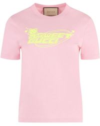 Gucci - T-Shirt Met Sweet -Print - Lyst