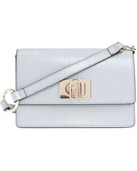 Furla - Logo Plaque Top Handle Bag - Lyst