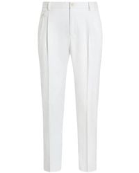 Dolce & Gabbana - Viscose Trousers - Lyst