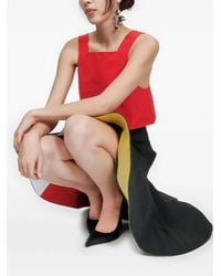Rosie Assoulin - Square-Neck Cropped Top - Lyst