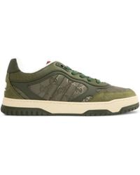 Gucci - Web Sneakers Met Gg-Monogram - Lyst
