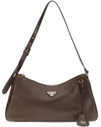 Prada - Aimée Large Nappa Leather Bag - Lyst