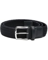 Jacob Cohen - Braided Leather-Trim Belt - Lyst