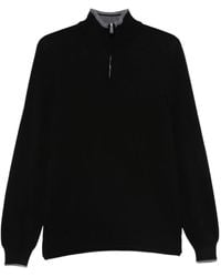 Fedeli - Half-Zip Sweatshirt - Lyst