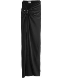 GRACE LING - Key-Detail Maxi Skirt - Lyst