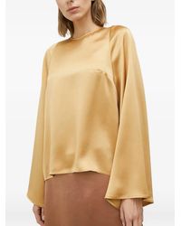By Malene Birger - Bell-Sleeve Blouse - Lyst