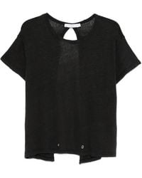 IRO - T-Shirt Sorenza À Dos Ouvert - Lyst