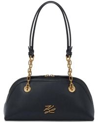 KARL LAGERFELD - Bowling Bag S Cad Logo - Lyst