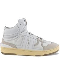 Lanvin - Clay High-Top Sneakers - Lyst