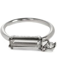 Jil Sander - Ring Mit Kristallen - Lyst