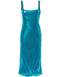 16Arlington - Abito Midi Sidd Con Paillettes - Lyst