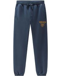 Woolrich - Pantalones de chándal con logo - Lyst