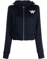MCM - Essential Logo-embroidered Terry Hoodie - Lyst
