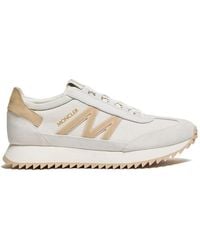 Moncler - Pacey2 Suede & Nubuck Sneakers - Lyst