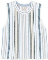 Barbour - Josie Gebreide Top Met Gestreept Patroon - Lyst