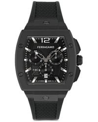 Ferragamo - F-80 Tonneau Chronograph 418Mm Watch - Lyst