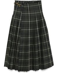 Burberry - Maxi-Rok Met Vintage Check-Patroon - Lyst