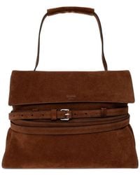 Moschino - Tie Me Regular Handbag - Lyst