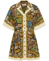 ALÉMAIS - Minnie Mini Dress - Lyst