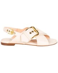 Agl Attilio Giusti Leombruni - Summer Criss Cross Buckle-Detail Sandals - Lyst