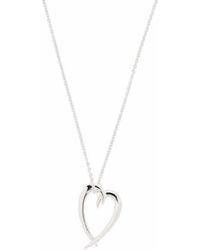 Shaun Leane - Hook Heart Diamond Pendant Necklace - Lyst