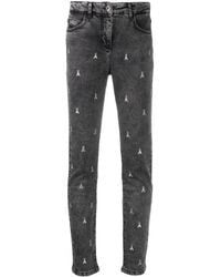 pepe jeans houndstooth knit with logo