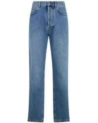 Moschino - Button-Up Straight-Leg Jeans - Lyst