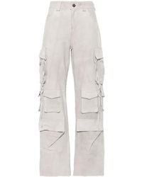 Salvatore Santoro - Suede Cargo Trousers - Lyst