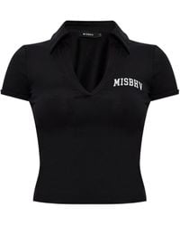 MISBHV - V-neck Logo Top - Lyst