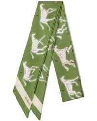 Mulberry - Fular Con Caballo Estampado - Lyst