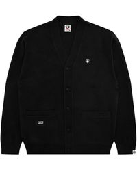 Aape By A Bathing Ape - Ape Head Patch-Pocket Cardigan - Lyst