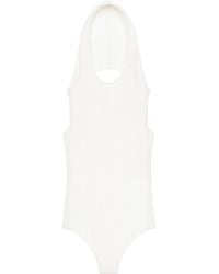 Courreges - Body Illusion Con Capucha - Lyst