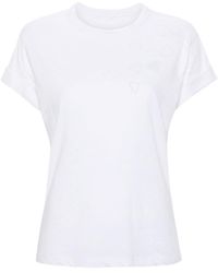 Zadig & Voltaire - Anya Studded-hearts T-shirt - Lyst